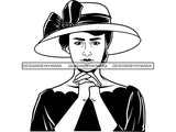 Afro Woman Praying God Believe Religion Faith African American Ethnicity Afro Puffy Hair Life Quotes Spirit Awakening .SVG .EPS .PNG .Jpg Vector Clipart Cricut Circuit Cut Cutting