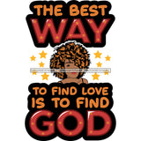 Bundle 20 Afro Woman God Lord Life Quotes SVG Cutting Files For Silhouette and Cricut and More!