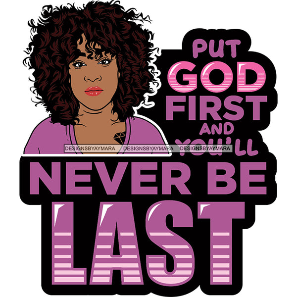 Bundle 20 Afro Woman God Lord Life Quotes SVG Cutting Files For Silhouette and Cricut and More!