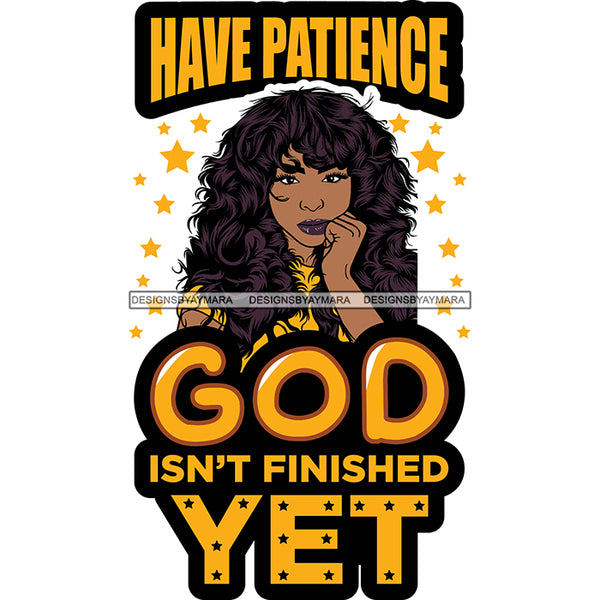 Bundle 20 Afro Woman God Lord Life Quotes SVG Cutting Files For Silhouette and Cricut and More!