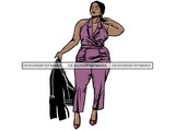 Beautiful BBW Woman Sexy Goddess Fabulous Stylish Queen Diva Classy Lady .JPG SVG .PNG With A Transparent Background  Vector Clipart Not For Cutting