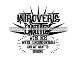 Introvert Unites SVG Quotes
