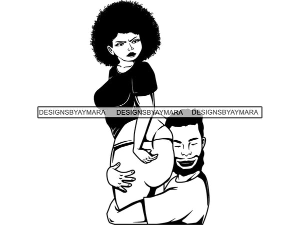 Black Couple Goals SVG  Relationship African Ethnicity Kissing Falling in Love Happiness Young Adult EPS .PNG Vector Clipart Cricut Circuit Cut Cutting