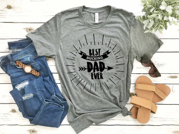 Best Bucking Dad Ever SVG Cut File For Silhouette Cricut More