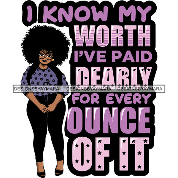 Bundle 20 Afro Lola Life Quotes SVG Files For Cutting and More