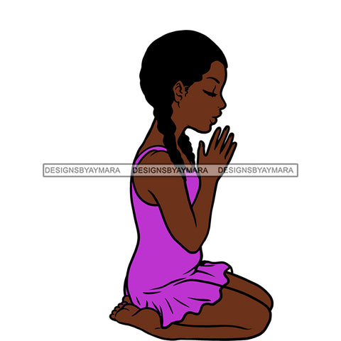 Angel  Praying  Purple Dress   JPG PNG  Clipart Cricut Silhouette Cut Cutting