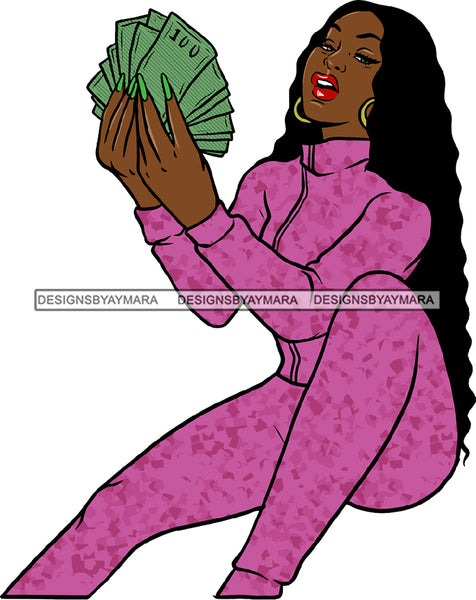 Ghetto Babe Street Girl Funky Girl Woman Face Urban Swag Hip Hop Girl .SVG Cutting Files For Silhouette Cricut and More!