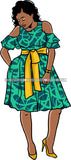 Afro Beautiful Woman Fashion Female Girl Model Dress Goddess Diva Classy Lady .SVG Cut Files For Silhouette Cricut and More!