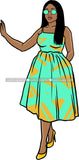 Afro Beautiful Woman Fashion Female Girl Model Dress Goddess Diva Classy Lady .SVG Cut Files For Silhouette Cricut and More!