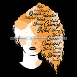 Curvy Queen Gifted Diva  Silhouette SVG JPG PNG Vector Clipart Cricut Silhouette Cut Cutting