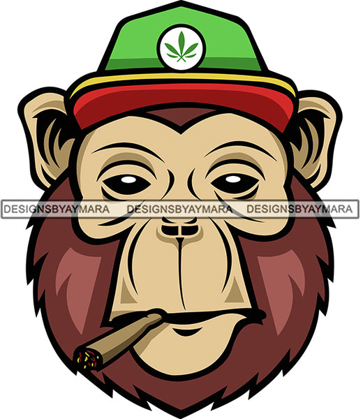 Marijuana Pot Head Rasta 420 Cannabis Weed Leaf Grass Joint Blunt Stoned High Life SVG Cutting Files