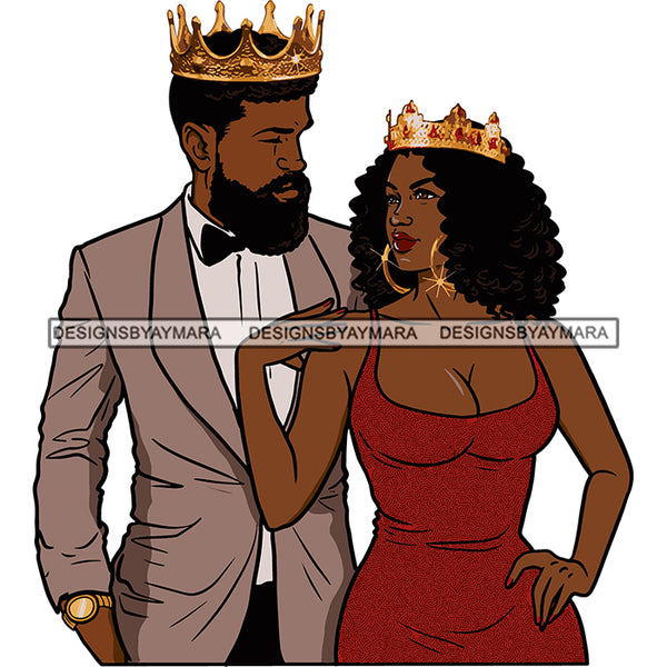 Bundle 4 Couple King Queen Soulmates Relationship Couple Goals Best Half Partners True Love SVG PNG JPG Cutting Files For Cricut Silhouette and More!