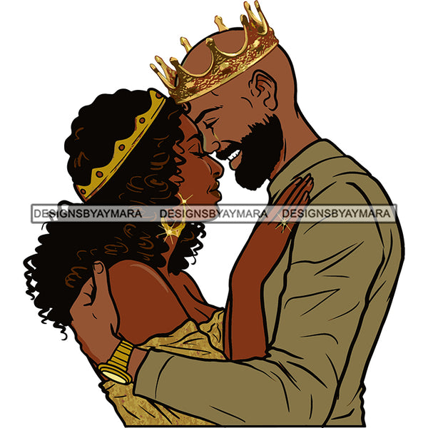 Bundle 4 Couple King Queen Soulmates Relationship Couple Goals Best Half Partners True Love SVG PNG JPG Cutting Files For Cricut Silhouette and More!