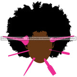 Beauty Salon Logo Hair Fashion Professional Beautiful Care Girl Hairdresser Cutting Files For Silhouette Cricut and More!