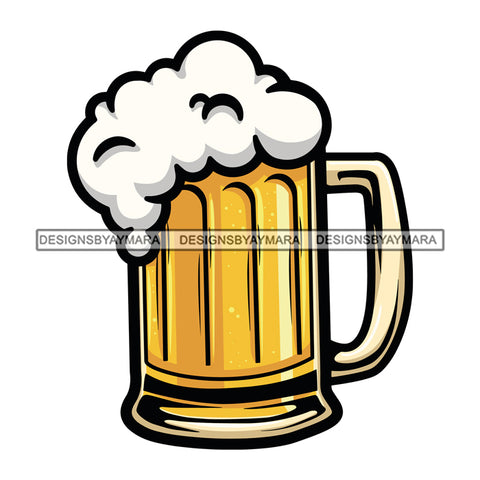 Cold Beer Toast Brew  Cheers Celebration SVG Cutting Files For Silhouette Cricut