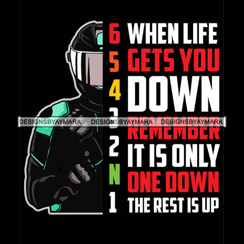 Motorcycle Quotes Save A Life Watch For Motorcycle Biker Bikes Man Riding SVG PNG JPG Cut Files For Silhouette Cricut and More!