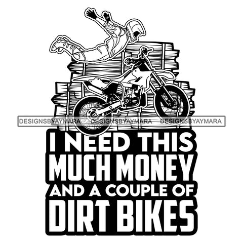 Motorcycle Quotes Save A Life Watch For Motorcycle Biker Bikes Man Riding SVG PNG JPG Cut Files For Silhouette Cricut and More!