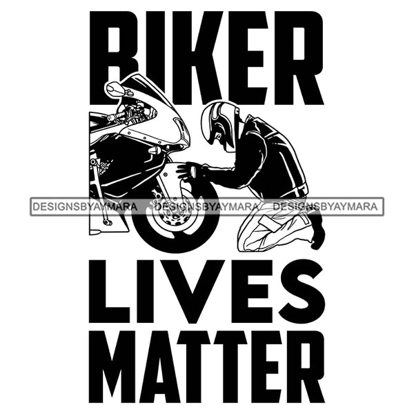 Motorcycle Quotes Save A Life Watch For Motorcycle Biker Bikes Man Riding SVG PNG JPG Cut Files For Silhouette Cricut and More!