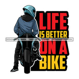Motorcycle Quotes Save A Life Watch For Motorcycle Biker Bikes Man Riding SVG PNG JPG Cut Files For Silhouette Cricut and More!