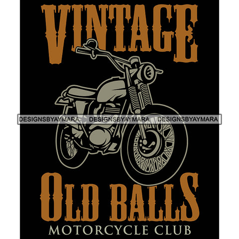 Motorcycle Biker Life Quote Fun Speed Adventure Sport Banner Black Background SVG JPG PNG Vector Clipart Cricut Silhouette Cut Cutting