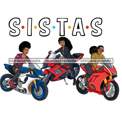 Sistas Biker Girls Best Friends Chick Motorcycle Woman Riding Sport Bike Gear Helmet Protection Speed Angel Two Wheels JPG PNG Clipart Cricut Silhouette Cut Cutting