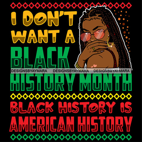 I'm Black History Month Quotes Proud Roots African American Culture Celebration Melanin Pride SVG Clipart Vector Designs Cutting Files For Circuit Silhouette Cricut and More!