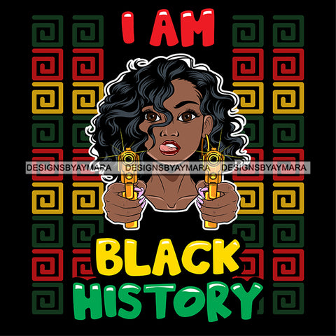 I'm Black History Month Quotes Proud Roots African American Culture Celebration Melanin Pride SVG Clipart Vector Designs Cutting Files For Circuit Silhouette Cricut and More!