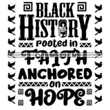 I'm Black History Month Quotes Proud Roots African American Culture Celebration Melanin Pride SVG Clipart Vector Designs Cutting Files For Circuit Silhouette Cricut and More!