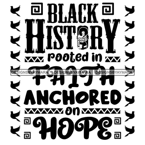 I'm Black History Month Quotes Proud Roots African American Culture Celebration Melanin Pride SVG Clipart Vector Designs Cutting Files For Circuit Silhouette Cricut and More!