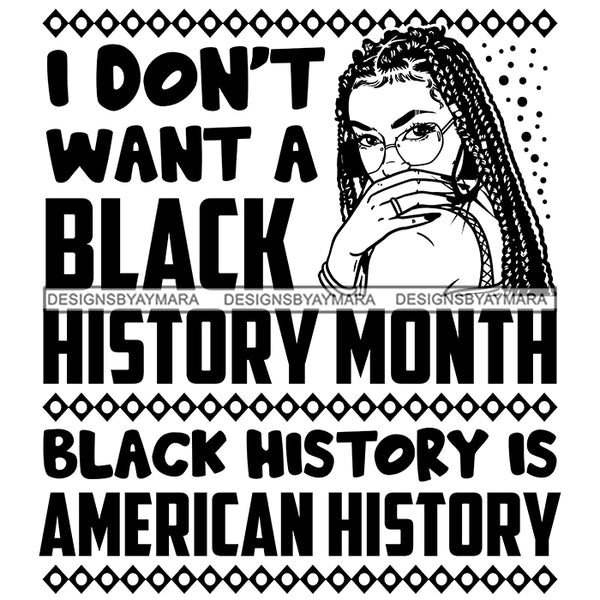 I'm Black History Month Quotes Proud Roots African American Culture Celebration Melanin Pride SVG Clipart Vector Designs Cutting Files For Circuit Silhouette Cricut and More!