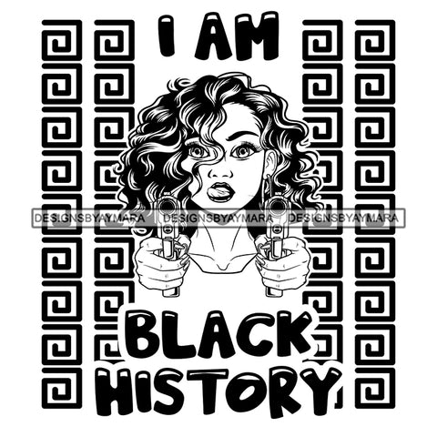 I'm Black History Month Quotes Proud Roots African American Culture Celebration Melanin Pride SVG Clipart Vector Designs Cutting Files For Circuit Silhouette Cricut and More!