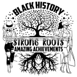 I'm Black History Month Quotes Proud Roots African American Culture Celebration Melanin Pride SVG Clipart Vector Designs Cutting Files For Circuit Silhouette Cricut and More!