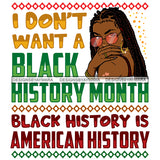 I'm Black History Month Quotes Proud Roots African American Culture Celebration Melanin Pride SVG Clipart Vector Designs Cutting Files For Circuit Silhouette Cricut and More!