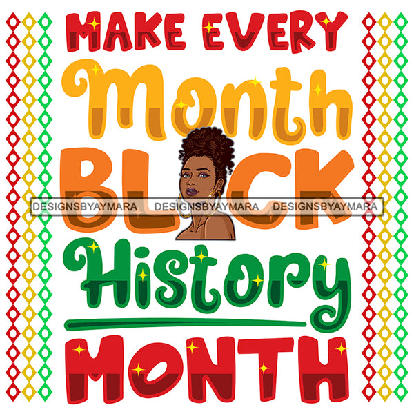 I'm Black History Month Quotes Proud Roots African American Culture Celebration Melanin Pride SVG Clipart Vector Designs Cutting Files For Circuit Silhouette Cricut and More!