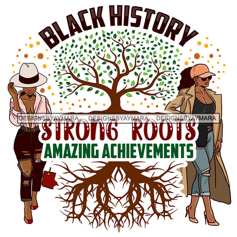 I'm Black History Month Quotes Proud Roots African American Culture Celebration Melanin Pride SVG Clipart Vector Designs Cutting Files For Circuit Silhouette Cricut and More!