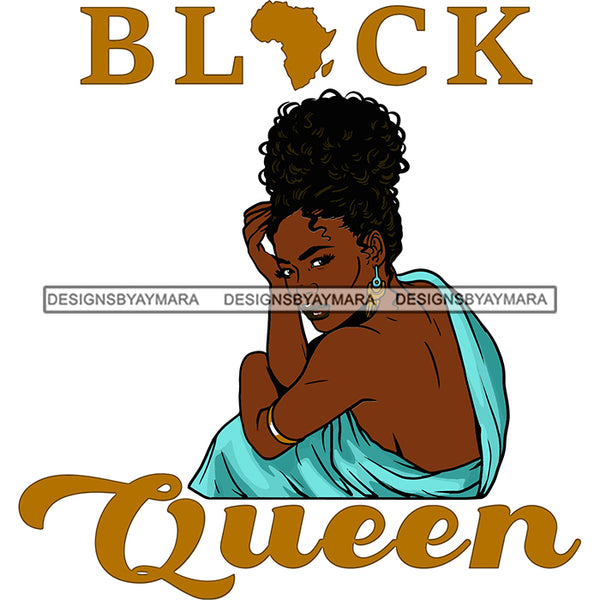 Black Queen In Color Africa SVG JPG PNG Vector Clipart Cricut Silhouet ...