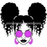 Black Woman  Black Lips In Black And White Purple Earrings JPG PNG  Clipart Cricut Silhouette Cut Cutting