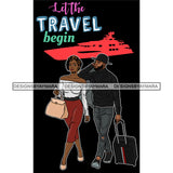 Couple Vacation Getaway Married Love River Cruise Adventure Black Background SVG JPG PNG Vector Clipart Cricut Silhouette Cut Cutting