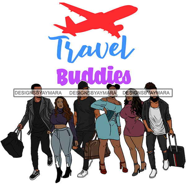 Couples Vacation Getaway Buddies Weekend Adventure Holyday White Background SVG JPG PNG Vector Clipart Cricut Silhouette Cut Cutting