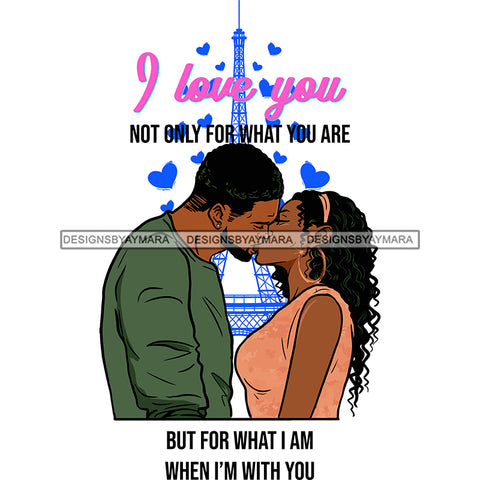 Valentine's Day Black Beautiful Couple Relationship Goals Soulmate Boyfriend Girlfriend Wife Husband African Ethnicity Love Happiness Woman Man SVG Cutting Files For Silhouette Cricut and More!