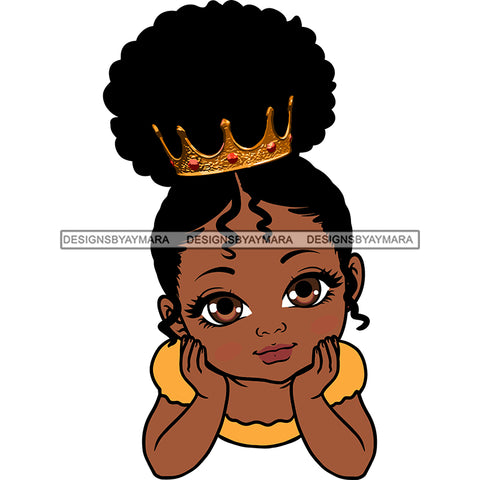 Adorable Baby Girl Little Princess Child Kids Children Infant Toddler Innocent Love Cute Childhood Happy Joy Smile SVG JPG PNG Vector Clipart Cricut Silhouette Cut Cutting