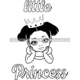 Adorable Baby Girl Little Princess Child Kids Children Infant Toddler Innocent Love Cute Childhood Happy Joy Smile SVG JPG PNG Vector Clipart Cricut Silhouette Cut Cutting