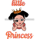 Adorable Baby Girl Little Princess Child Kids Children Infant Toddler Innocent Love Cute Childhood Happy Joy Smile SVG JPG PNG Vector Clipart Cricut Silhouette Cut Cutting