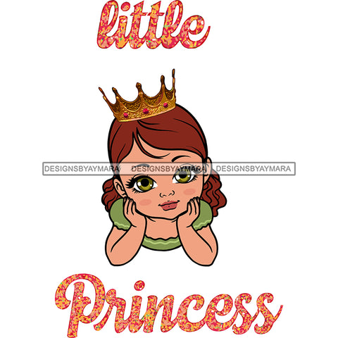 Adorable Baby Girl Little Princess Child Kids Children Infant Toddler Innocent Love Cute Childhood Happy Joy Smile SVG JPG PNG Vector Clipart Cricut Silhouette Cut Cutting