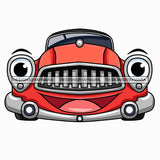 Muscle Car Cartoon Character Caricature Classic Automobile Transportation Illustration SVG JPG PNG Vector Clipart Cricut Silhouette Cut Cutting