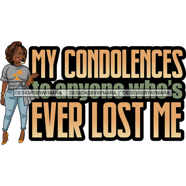 Afro Lola Boss Confident Classy Lady Life Quotes SVG Cutting Files For Silhouette Cricut and More