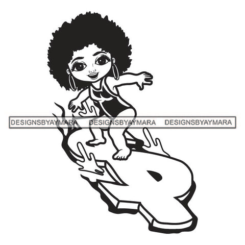 Afro Cute Lola Sliding Beach Raft Dollar Sign Beach Hustler Melanin Woman Money Maker Independent Business Girl Cash Money Dollar Sign Designs For T-Shirt and Other Products SVG PNG JPG Cutting Files For Silhouette Cricut and More!