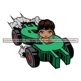 Afro Hustler Melanin Money Luxury Car Woman Money Maker Independent Business Girl Cash Money Dollar Sign Designs For T-Shirt and Other Products SVG PNG JPG Cutting Files For Silhouette Cricut and More!