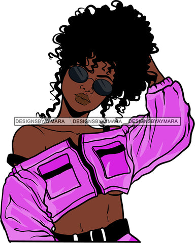 Afro Goddess Brow Goddess Melanin Popping SVG Cutting Files Silhouette Cricut and More!