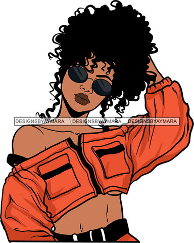 Afro Goddess Brow Goddess Melanin Popping SVG Cutting Files Silhouette Cricut and More!